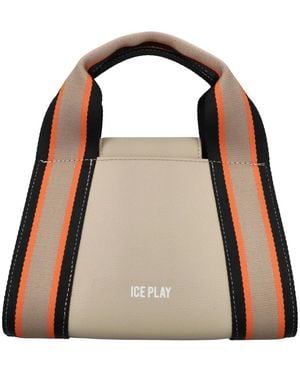 Ice Play Kunstleder-Tasche Mit Überschlag - Mehrfarbig