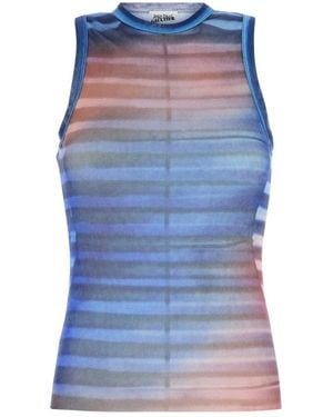 Jean Paul Gaultier Sleeveless Tops - Blue