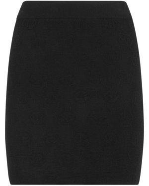 Philipp Plein Short Skirts - Negro