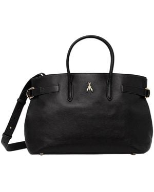 Patrizia Pepe Neue Business Ledertasche - Schwarz