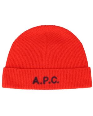 A.P.C. Beanies - Rojo