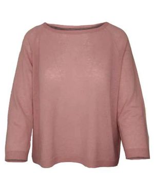 Max Mara Long Sleeve Top - Roze
