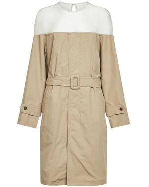 MM6 by Maison Margiela Shirt Dresses - Natural