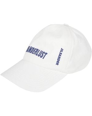 Jil Sander Caps - White