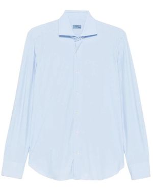 Barba Napoli Formal Shirts - Bleu