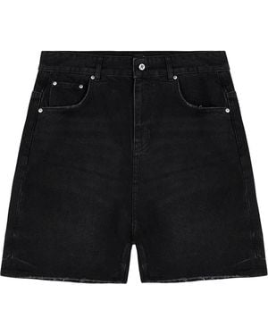 Represent Denim Shorts - Black