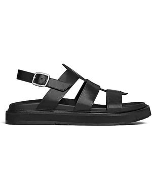 Celine Flat Sandals - Black
