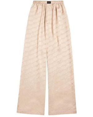 Balenciaga Wide Trousers - Natural