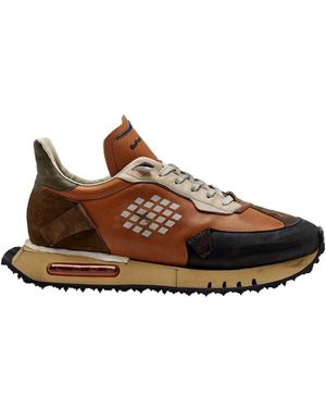 Be Positive Schoenen ,Bruin ,Leer Space Race Shibuia