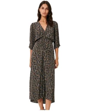 Sessun Midi Dresses - Zwart