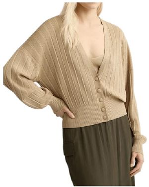 Liu Jo Offener Langarm-Cardigan - Natur