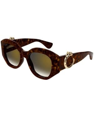 Cartier Ct0502S Zonnebril - Bruin