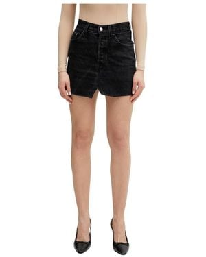 Vetements Denim Skirts - Nero