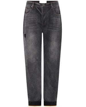 One Teaspoon Loose-Fit Jeans - Grey