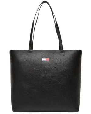 Tommy Hilfiger Tote Bags - Black