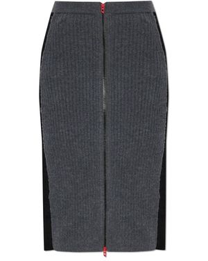 DIESEL Midi Skirts - Gris