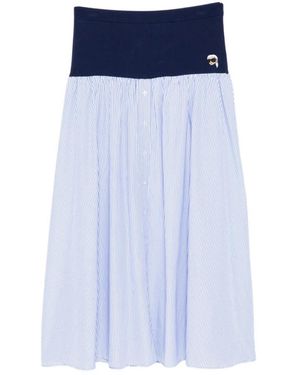 KARL LAGERFELD Midi Skirts - Azul