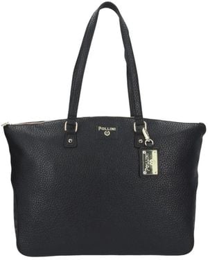 Pollini Tote Bags - Black