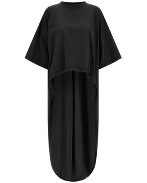 DI.LA3 PARI' Overhemden ,Zwart ,Katoen Coda T-Shirt