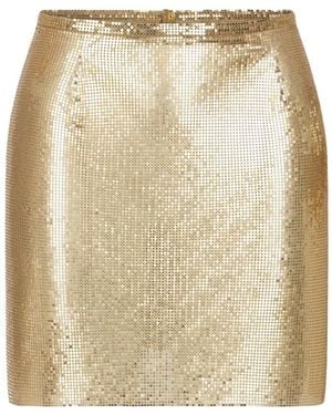 Rabanne Short Skirts - Natural