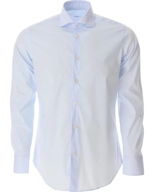 Caliban Casual Shirts - Blauw