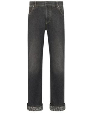Dior Dritto Denim Jeans - Zwart