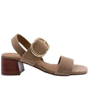 CTWLK High Heel Sandals - Marron