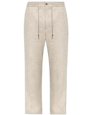Etro Straight Trousers - Neutro