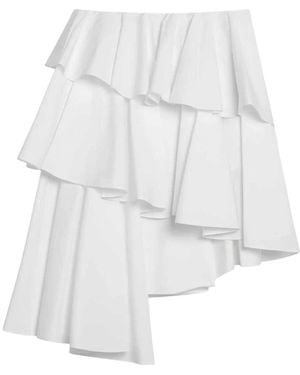 Alaïa Short Skirts - Blanco