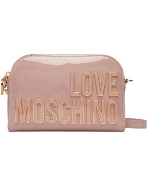 Love Moschino Cross Body Bags - Pink