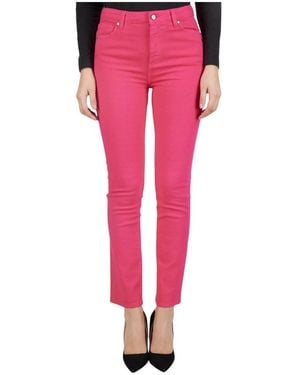 Kiton Slim-Fit Jeans - Pink