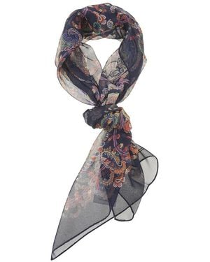 Etro Silky Scarves - Gris