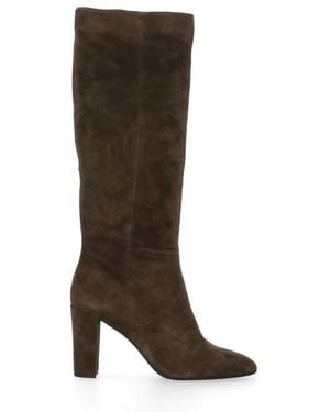 Julie Dee Heeled Boots - Marron