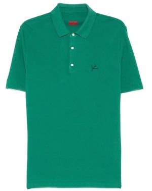 Isaia Polo Shirts - Vert