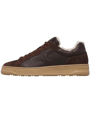 Voile Blanche Schoenen ,Bruin ,Wol Layton 100 Fur