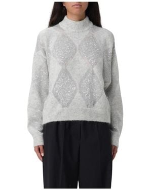 Brunello Cucinelli Turtlenecks - Grigio