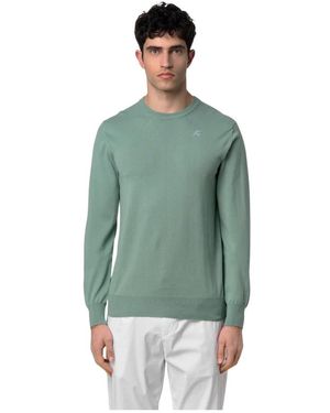 K-Way Maglioncino Sebastien Cotton Ps - Groen