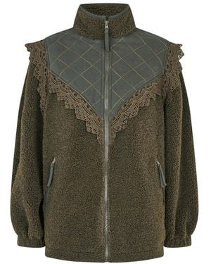 Lolly's Laundry Faux Fur & Shearling Jackets - Green