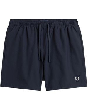 Fred Perry Badeshorts - Blau