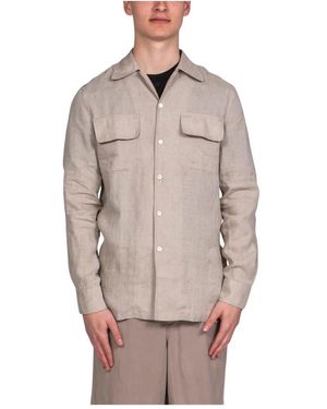 Paolo Pecora Casual Shirts - Grijs