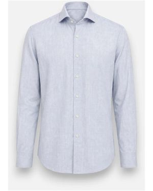 Xacus Casual Hemden - Blauw