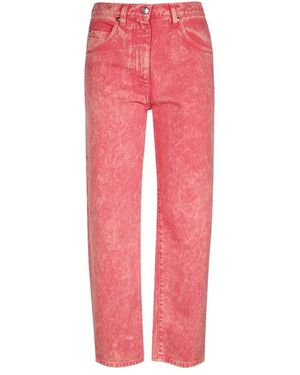 MSGM Straight Jeans - Rosa