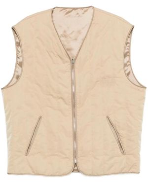MM6 by Maison Margiela Waistcoats - Natural