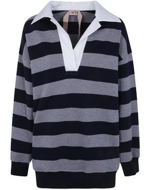 N°21 Sweatshirts - Azul