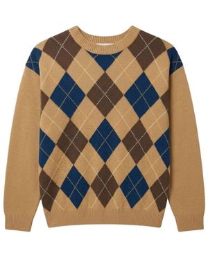 DUNST Round-Neck Knitwear - Azul