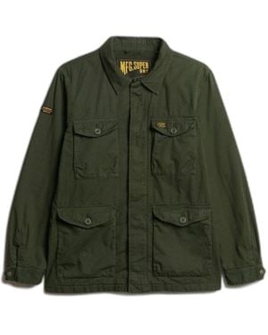 Superdry Militärfeldjacke - Grün