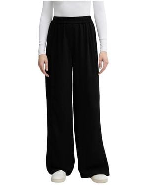 Lacoste Weite Hosen - Schwarz