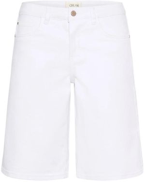 Cream Freizeitshorts - Weiß