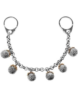 McQueen Heirloom Chain Dekorative Charm-Kette - Mettallic