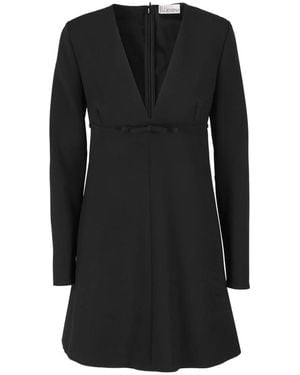 RED Valentino Short Dresses - Black